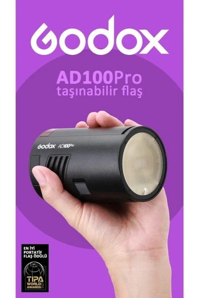 AD100PRO Taşınabilir Paraflaş ürün görseli 1