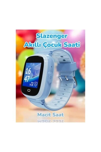 Mavi 4g Çocuk Akıllı Saati, Görüntülü ve Sesli Görüşme Özelliği ürün görseli 1