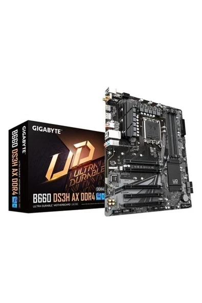 B660 DS3H Ax Ddr4 1700P Type-C HDMI Dp ürün görseli 1