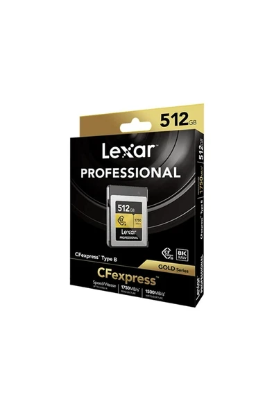 512GB LCXEXPR512G-Rneng Cf-Exp Professional Cfexpress Type-B Kart Up To 1750MB/S Okuma 1500MB/ ürün görseli 1