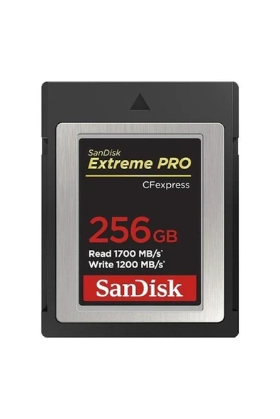 Extreme Pro Cfexpress Hafıza Kartı Tip B 256 GB (1.700 Mb/s Okuma, 1.200 Mb/s Yazma, Rescuepro Deluxe, Sorunsuz Raw Videolar, 4k, Xqd Uyumluluğu) ürün görseli 1