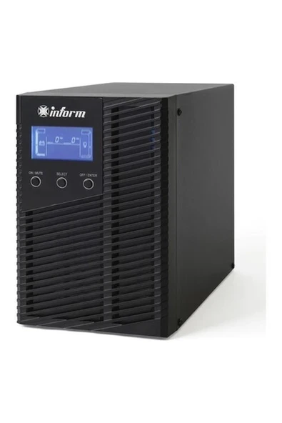 Inform Sinüs Evo 1kva 5-12DK 2X12V/7AH Online Ups 856011001005 ürün görseli 1