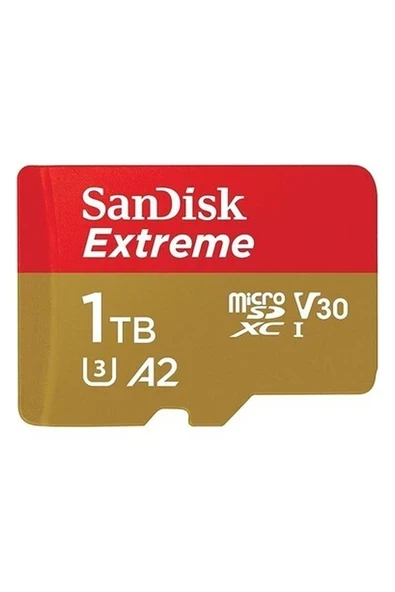 Extreme Microsd Uhs I Card 1tb For 4K Video On Smartphones, Action Cams & Drones 190MB/S Read, 130MB/S Write, Lifetime Warranty ürün görseli 1
