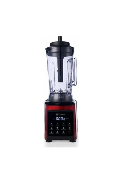 Vosco Dijital Bar Blender 4 Litre Kırmızı ürün görseli 1