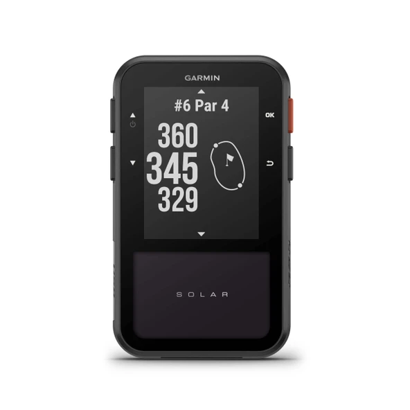 Garmin Approach® G20 Solar, GPS Golf Elleri Solar Şarj, Sunlight-Readable High Decision, Build-in Magnet to Mount On Your Cart, Big Numbers for Easy Reading ürün görseli 1