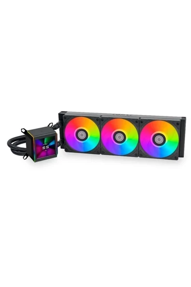 Galahad Iı Lcd 360mm Siyah Işlemci Sıvı Soğutucu (G89.GA2ALCD36B.00) ürün görseli 1