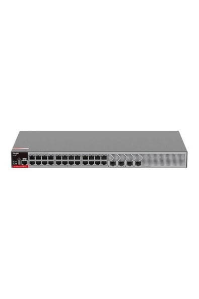 24port Rg-s2915-24gt4ms-p-l Gigabit 4x-sfp 370w Full Poe Yönetilebilir Switch ürün görseli 1