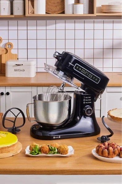 Pro Artisan Dijital Ekran Döküm Mutfak Şefi 1600W Black 5 Lt. ürün görseli 1