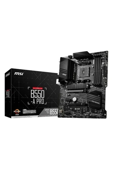 B550-A Pro Am4 Ddr4 Bellek 4400(OC) HDMI Dp M.2 Usb3.2 Atx Anakart ürün görseli 1