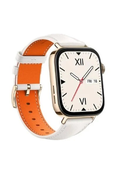 Huawei 400-500 Mah Watch Fit 3 - Beyaz Deri Beyaz 2 Yıl Rose Gold Huawei Türkiye Garantili Beyaz ürün görseli 1