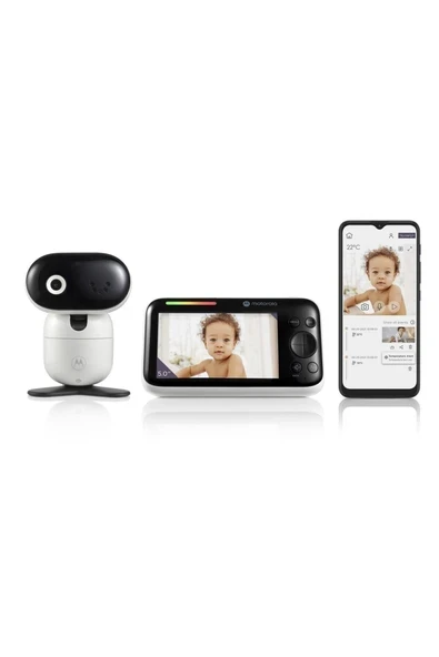 Motorola PİP1510 FHD Wifi  Connect Bebek Kamerası 5 inç LCD ürün görseli 1