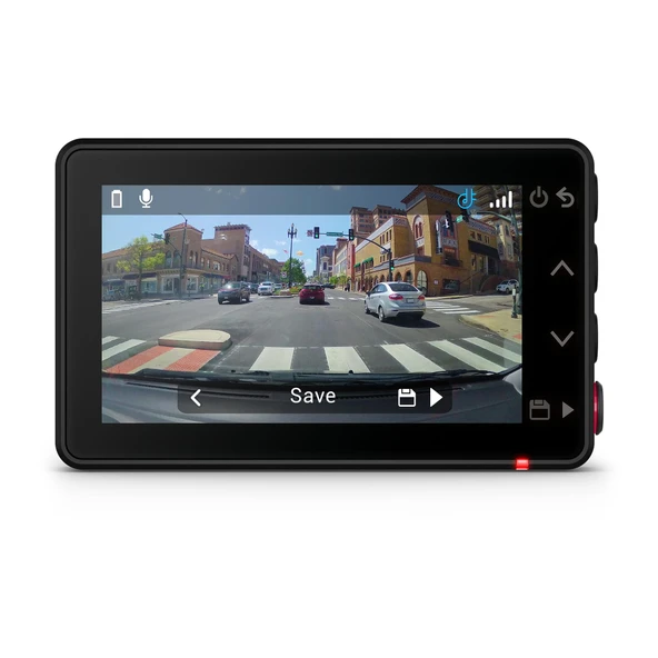 Garmin Dash CamTM X210, Compact 1440p HD Dash 140 derecelik bir görüntü alanı ile, ClarityTM Polarizer, Voice Controlled, GPS, 2.4" Ekran, Otomatik Kayıt ürün görseli 1