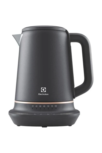 Sıcaklık ayarlı su ısıtıcı, 1.7L, 2400W, otomatik kapanma, gri renk ürün görseli 1