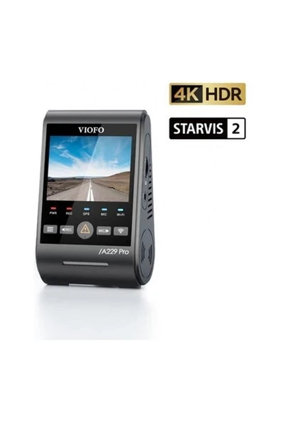 Viofo A229 Pro 4K Hdr Sony Starvis 2 Sensörlü Wi-Fi Gps'li Araç Kamerası ürün görseli 1