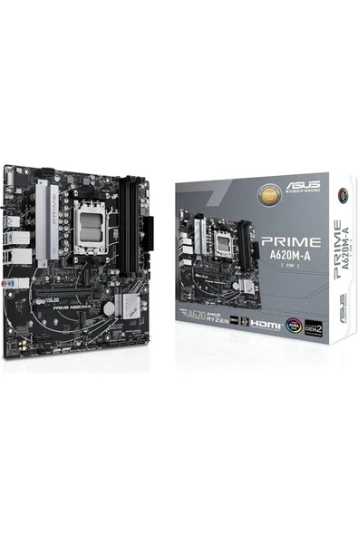 Prime A620M-F Gaming Wifi 8000Mhz Ddr5 Soket Am5 M.2 Hdmi Matx Anakart ürün görseli 1