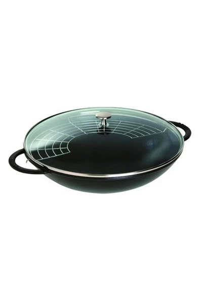 Staub Izgara Aparatlı Döküm Wok Tencere 37 cm ürün görseli 1