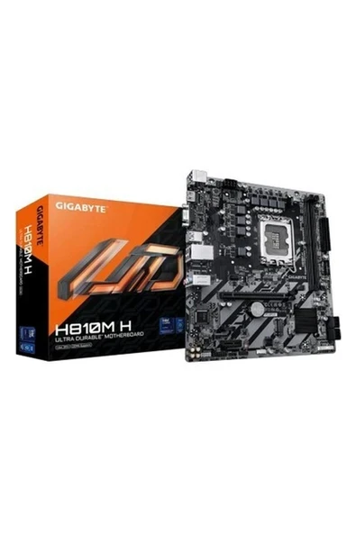 Gıgabyte H810M H Intel H810M Soket 1851 Ddr5 6400MHZ(OC) M.2 Anakart ürün görseli 1