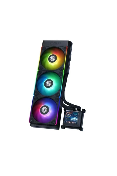 Lian Li Hydro-Shift LCD 360 Siyah Rgb Işlemci Sıvı Soğutucu (G89.GHSLCD36RB.00) ürün görseli 1