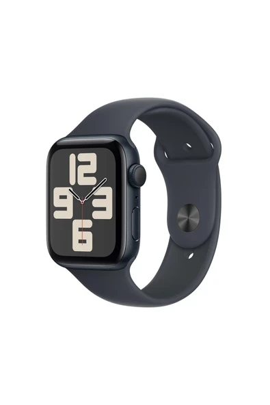 Watch SE GPS + Cellular 44mm Gece Yarısı Alüminyum Kasa + Gece Yarısı Spor Kordon - M/L ürün görseli 1