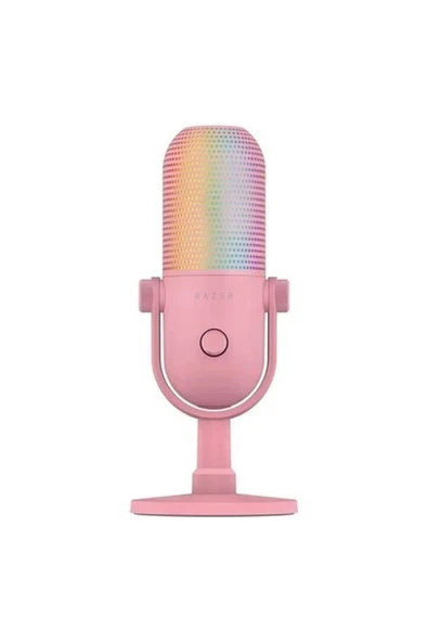 Razer Seiren V3 Chroma Rgb USB Mikrofon Quartz Pink ürün görseli 1