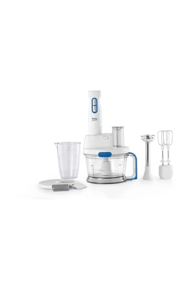 Rendeli El Blender Seti 700 Watt Beyaz, Çok Fonksiyonlu ve Dayanıklı Elektrikli Alet ürün görseli 1