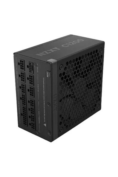 NZXT C1200 1200W 80+ Gold ATX 3.1 Tam Modüler Siyah Güç Kaynağı ürün görseli 1