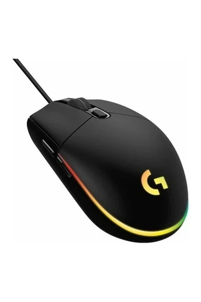 Logitech G203 Kablolu Gaming Mouse + Pad Siyah ürün görseli 1