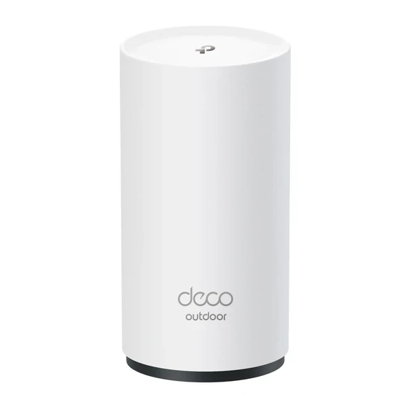 TP-Link BE11000 Üç Bantlı Wi-Fi 7 Dış Mekan Mesh Genişletici Deco BE65-Dış Mekan | 3.000 ft2'ye kadar, 2*2,5G PoE+ Bağlantı Noktası, IP65 Su Geçirmez | Çoklu Montaj Opsiyonu ürün görseli 1