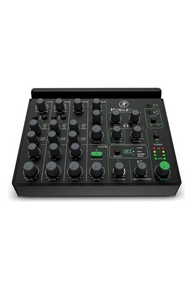 Mackie Mobilemix 8 Kanal Dahili Efektli ve Bluetooth Bağlantılı Pil ile Çalışabilen Mikser ürün görseli 1