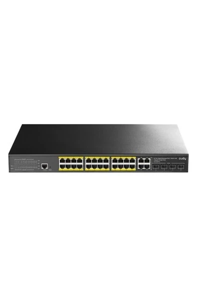 Cudy GS2028PS4-400W 4-Port Layer 2 Managed Gigabit Poe+ Switch With 4 ürün görseli 1