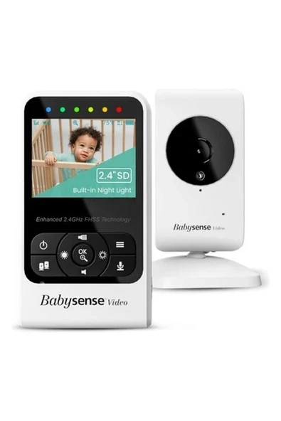 Babysense V24R Video Bebek Monitörü Kamera ve Ses, Uzun Menzil ürün görseli 1
