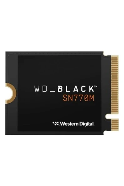 Wd Black SN770M 2tb 5150MB/S Pcıe Gen4 X4 Nvme M.2 2230 SSD WDBDNH0020BBK-WRSN ürün görseli 1