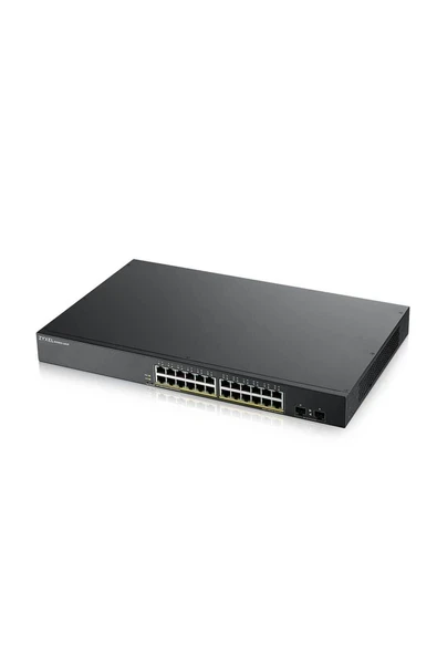 Gs1900-24hp 24port 100/1000 2xdual Sfp Poe ürün görseli 1