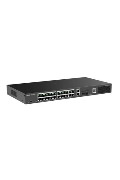 24port 370w FULL PoE RG-ES228GS-P GIGABIT 2-FSP 2-Uplink Yönetilebilir Switch ürün görseli 1
