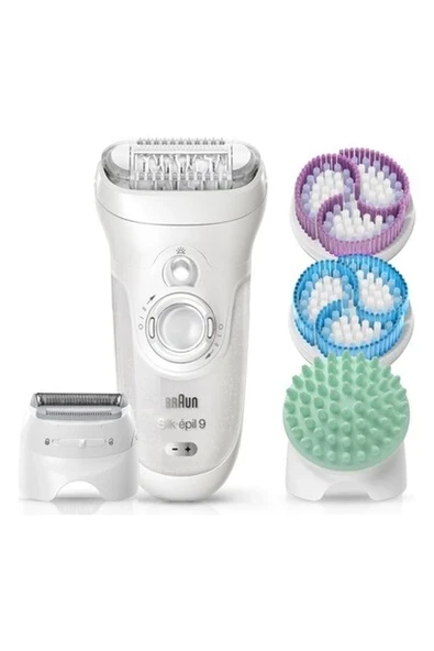 Braun Silk-épil 9 Skinspa Epilatör 9961 V Epilasyon Ve Sonic Peeling Sistemi Islak Ve Kuru ürün görseli 1
