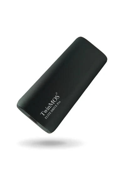 2 TB TWINMOS EXT SSD ELITE DRIVE PRO (1100-1050Mb/s) TYPE-C/USB DARK GRAY PSSD2TBEDP ürün görseli 1