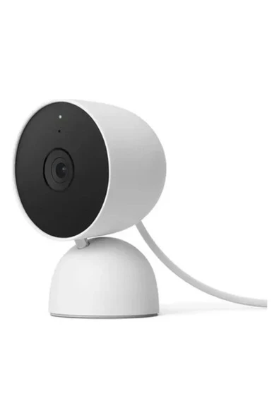Google İç Mekan Nest Güvenlik Kamerası 1080P 2. Nesil Snow ürün görseli 1