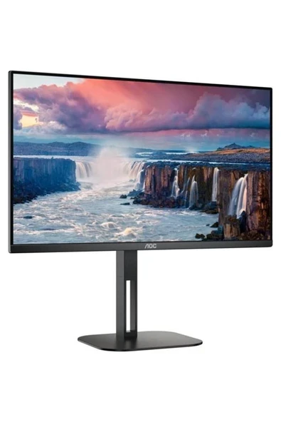 23.8\" IPS 24V5C/BK 1MS 75Hz HDMI-DP-USB-C Pivot EV Ofis Tipi Monitör ürün görseli 1