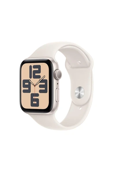 Watch SE GPS 44mm Yıldız Işığı Alüminyum Kasa + Yıldız Işığı Spor Kordon - S/M ürün görseli 1
