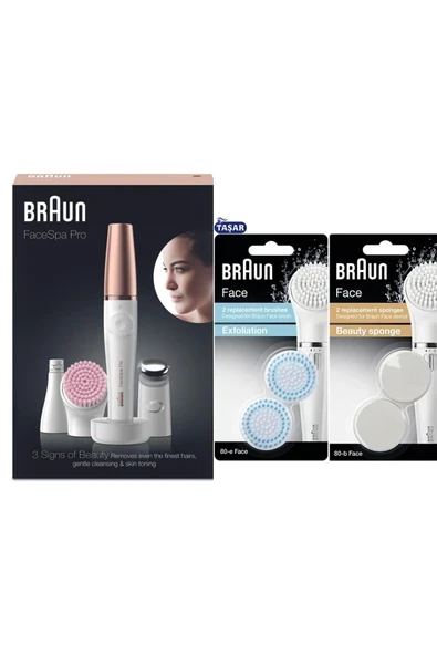 Facespa Pro 912 Yüz Epilatörü + Face Peeling 80-b 80-e ürün görseli 1