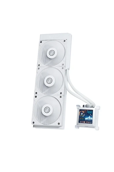 Hydro-Shift LCD 360 Beyaz Performance Fan İşlemci Sıvı Soğutma (G89.GHSLCD36SW.00) ürün görseli 1