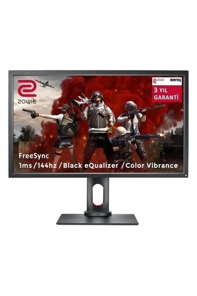 BenQ Zowie XL2731 27" 144Hz 1ms (DVI-DL+HDMI+Display) FreeSync Full HD TN Espor Oyun Monitörü ürün görseli 1