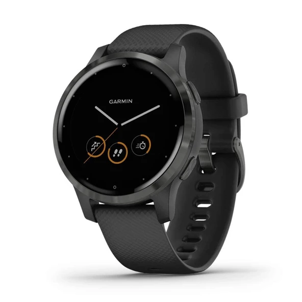 Garmin vivo 4, GPS Smartwatch, Özellikler Müzik, Body Energy Watch, Animation Workouts, Pulse Ox Sensörleri ve Daha Fazlası, Siyah ürün görseli 1