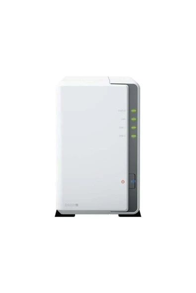DS223J REALTEK QC 1 GB RAM- 2-diskli Nas Server (Disksiz) ürün görseli 1