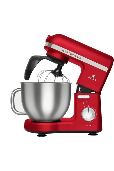 Mastermaid Chef Pro Çift Kollu Stand Mikser Kırmızı 1750 W 1096638 ürün görseli 1