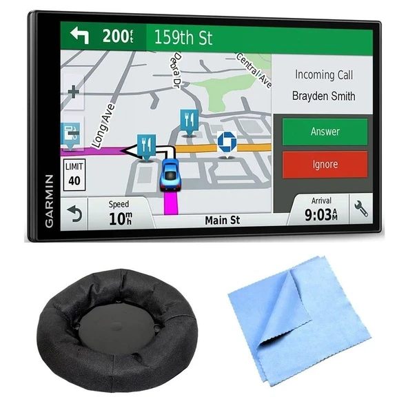 Garmin DriveSmart 61 NA LMT-S Akıllı Özelliklere Sahip Gelişmiş Navigasyon GPS'si Montaj Paketi ürün görseli 1
