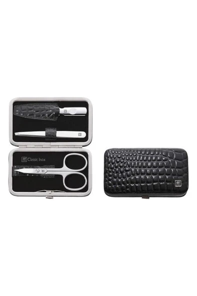 Zwilling Beauty Sığır Derisi Kılıflı 3 Parça Manikür Seti ürün görseli 1