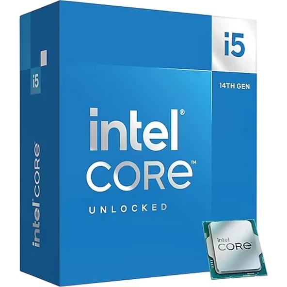 Intel Core i5 14600KF 2,6 GHz 24 MB Cache 1700 Pin İşlemci ürün görseli 1