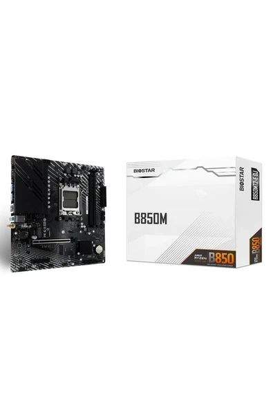 B850MT2-E DJ 8000MHz DDR5 mATX AM5 Anakart ürün görseli 1