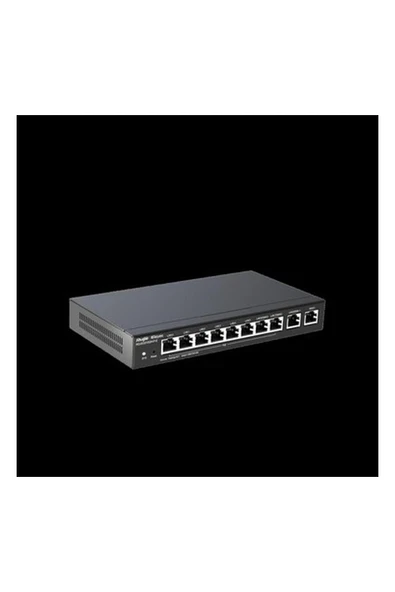 Ruijie Reyee RG-EG310GH-E 10 Port 300 Kullanıcı Yönetilebilir Router Switch ürün görseli 1